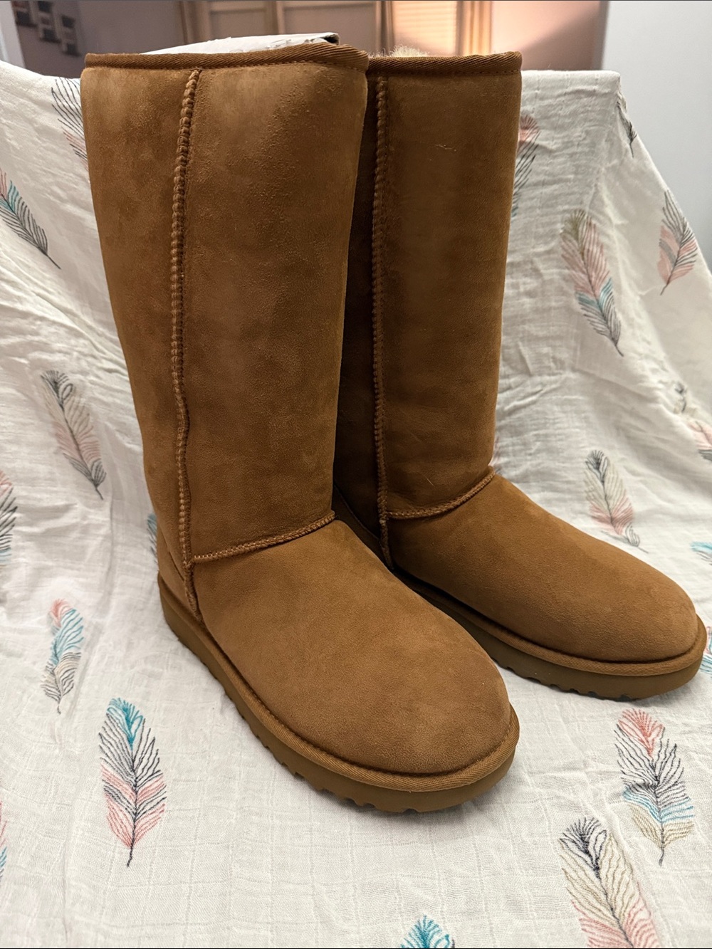 UGG Classic Tall II Women's Suede Boots - Chestnut Brown